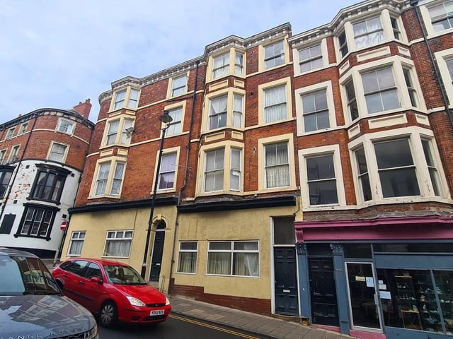 These four self-contained flats ares for sale with Allsop LLP with a guide price of £105,000.