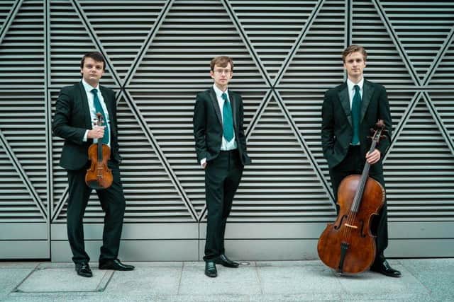 Mithras Trio plays at Sir Jack Lyons Concert Hall, Heslington, York