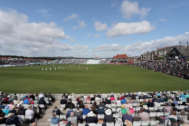 Scarborough's North Marine Road cricket ground will be hosting some top-class action next year. (Photo by SWpix.com)