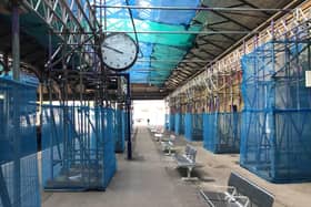 Work to repair the roof at Scarborough Railway Station will begin on Monday, April 7.