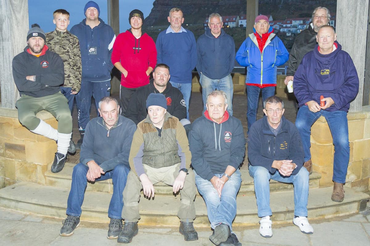 Schwierige Zeiten für die Mitglieder der Whitby Sea Anglers Association ...
