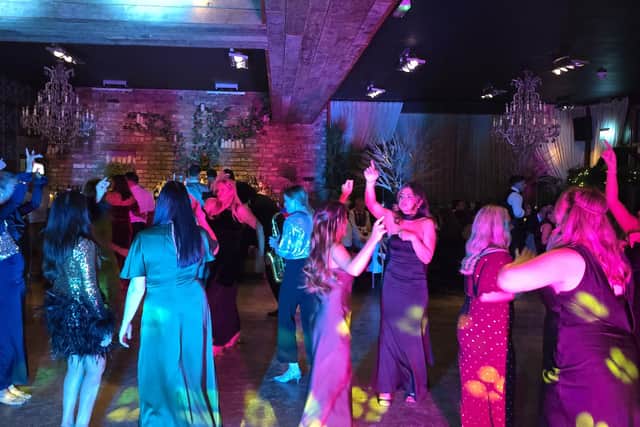 Wedding fun. Photo by Chris's Big Bang Wedding and Events.