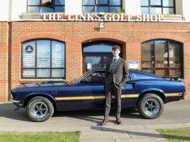 Looking dapper.