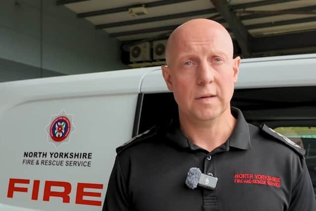 Chief Fire Officer Jonathan Dyson