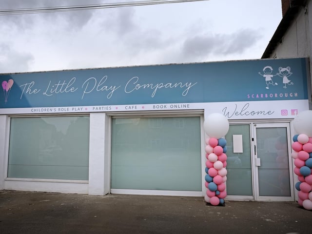 The Little Play Company is located on the main street in Seamer, and is unmissable.