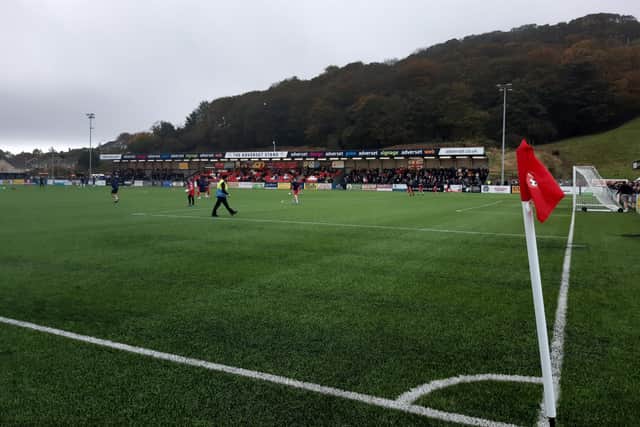 A fan zone has been given the thumbs up for Scarborough Athletic.