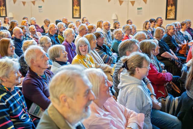 An audience at last year's Festival of Words. Image: Anthony Robling Photography