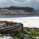 It looks set to be a cold weekend as more yellow weather warnings are issued by the Met Office for snow and ice across the Yorkshire coast.
