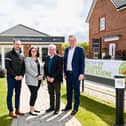 The Barratt Homes team welcomed Sir Robert Goodwill MP to Abbey View in Whitby