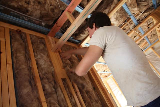 Home insulation will help keep rooms warm and bring energy bills down.