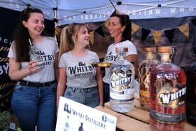 Whitby Distillery stand at the Fish and Ships Festival.picture: Richard Ponter