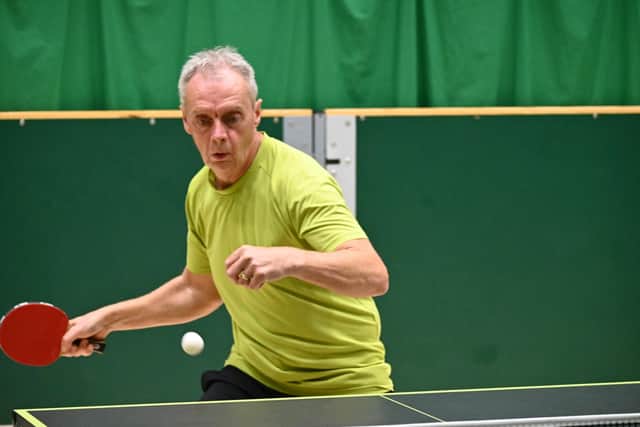Bridlington Table Tennis League action. Photo by Tony Wigley