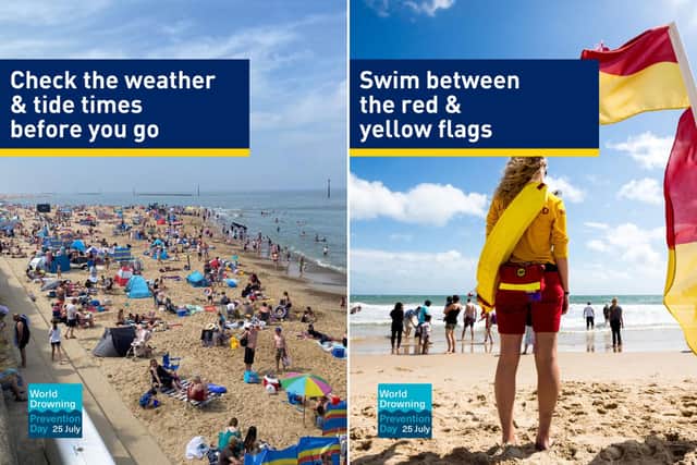 Today is World Drowning Prevention Day (July 25) and the RNLI has issued advice on how to stay safe while visiting the Yorkshire coast.