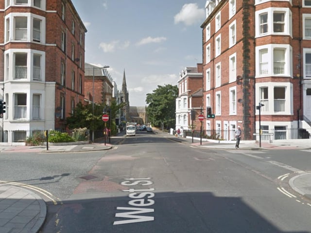 There were seven violence and sexual offences incidents recorded on or near West Street in January 2023.