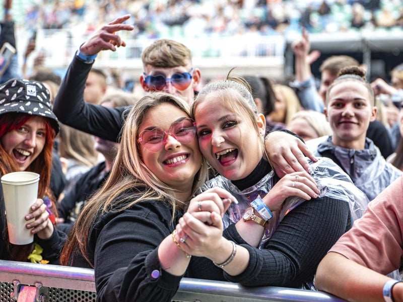 N-Dubz fans enjoying their night.