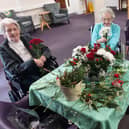 Staff and residents at Bridlington's Mallard Court care home were treated to an interactive virtual Valentine’s table decorating masterclass, courtesy of talented master florist, Kathryn Delve.