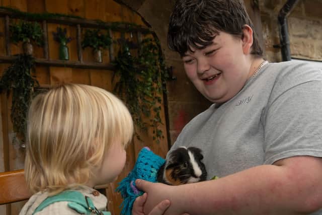 Harry was offered a paid position by Zen Sensory after his genuine care and natural ability to engage with visitors was recognised.