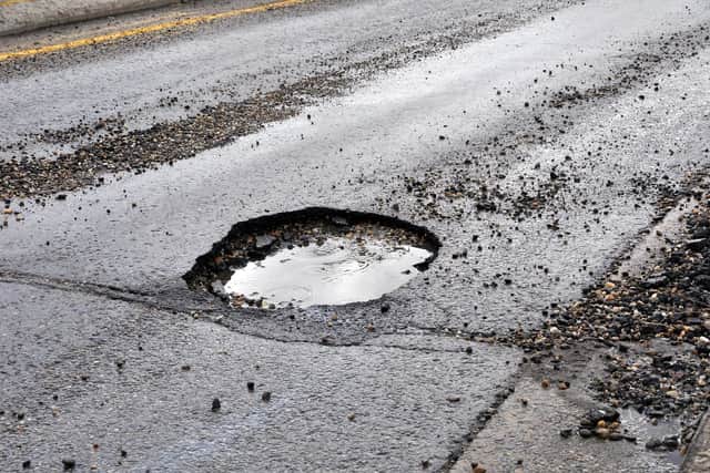 The City Council has received over 250 compensation claims linked to pot holes.