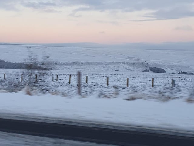 The A169 Whitby to Pickering road.