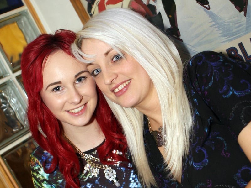 Amber and Lorraine looking amazing in Klosters