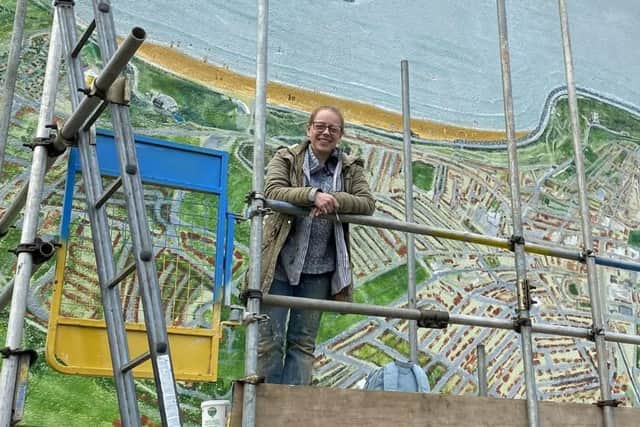 Artist Charlotte Hill will be running the Art School events.