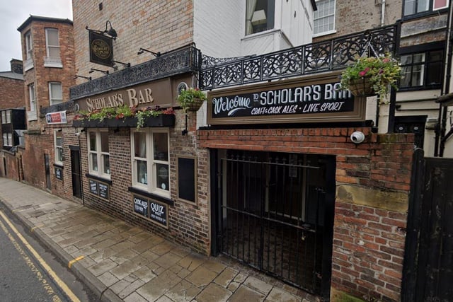Scholar's Bar is located on Somerset Terrace, Scarborough. One Tripadvisor review said: "Great pub. We always visit here when we come away on holiday. The beers are absolutely amazing. Dan and his staff are second to none Will definitely be returning soon."