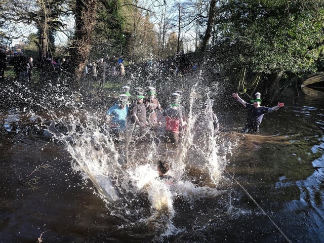 Making a splash!