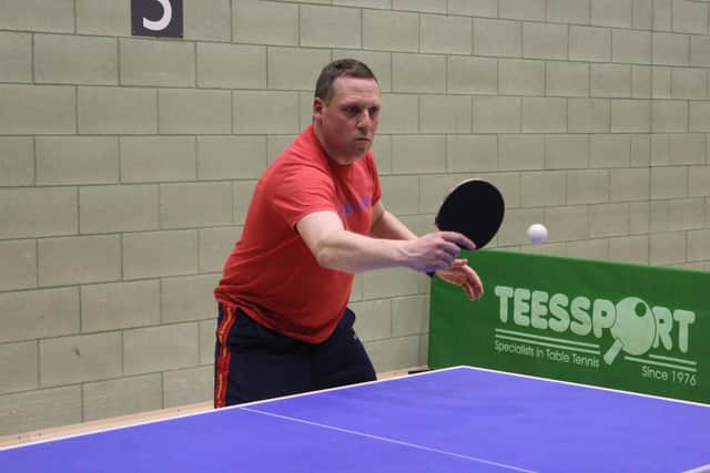 Robert Deegan scored a hat-trick for Mad Batters in Division Two.