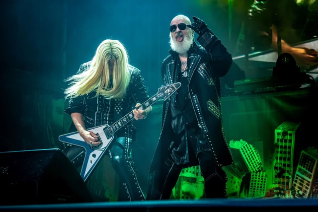 Judas Priest rock their way through a plethora of hits. photo: Astro Dog