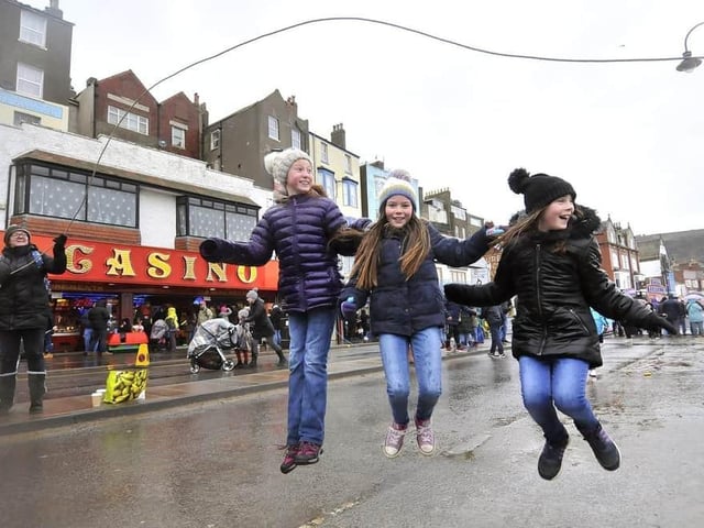 Shrove Tuesday takes place on Tuesday, February 13. Traditionally, Councillor John Ritchie, the Scarborough Mayor, will ring the infamous Pancake Bell to a crowd of eager pancake fans at 12 noon on North Street. Then, the annual Pancake Day races, organised by North Yorkshire Council and This Is The Coast radio, will follow at 12.15pm on Aberdeen Walk. Following the races, head down to the seafront of pancake eating and skipping.
Make sure you stop by the Scarborough Sea Cadets on East Sandgate, who will be serving up pancakes for the hungry skippers from 12noon.
Foreshore Road will be shut for the afternoon as local schoolchildren take part in the annual tradition of skipping.