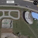 The location of the pump track in Whitby.