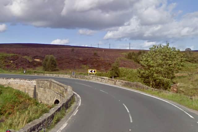 The lorry came off the road and overturned at Eller Beck bridge. (Photo: Google Maps)