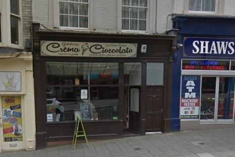 Crema e Cioccolato came in at number 2 for Scarborough, and is located on Newborough. A Tripadvisor review said: "The best gelato outside Italy."