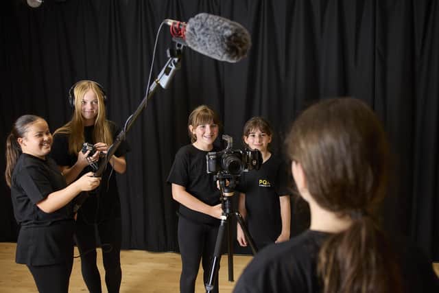 From writing and directing to filming, lighting, sound and acting, the students are involved in every stage of the filmmaking process