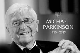 Sir Michael Parkinson passed away on Wednesday, August 16, aged 88. Photo: SWPix.com / The Yorkshire County Cricket Club