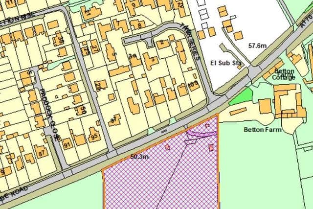 56 house development, East Ayton, plans and layouts. Courtesy Pegasus Group.