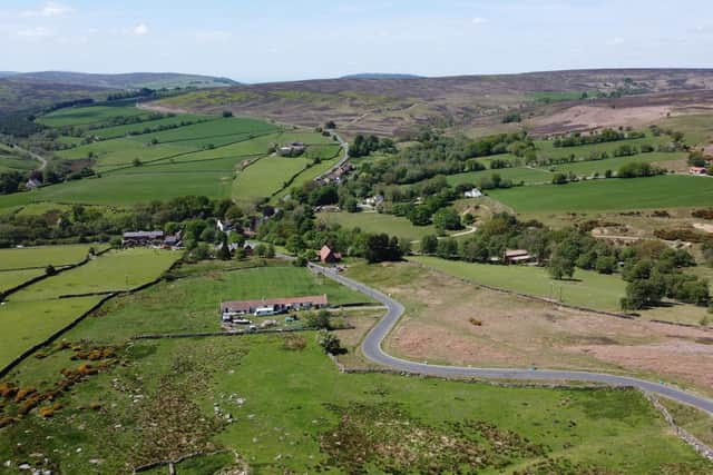 A scenic shot of Commondale in the North York Moors. Rural and coastal communities are particularly vulnerable to a lack of affordable housing as second home ownership and holiday lets drive up private rent and house prices.