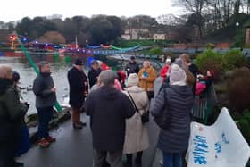 The vigil in Peasholm Park - Image credit: Guy Smith