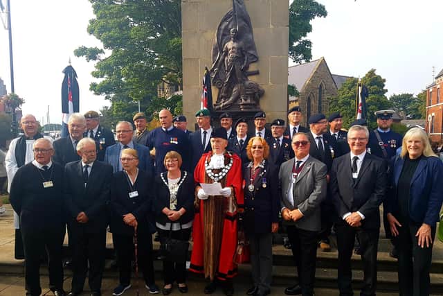 The reading of the Proclamation in Bridlington