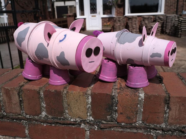 Flower Pot Pigs