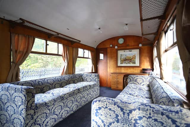 The Great Western Saloon carriage can cater for up to 18 passengers