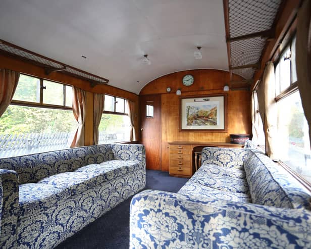 The Great Western Saloon carriage can cater for up to 18 passengers