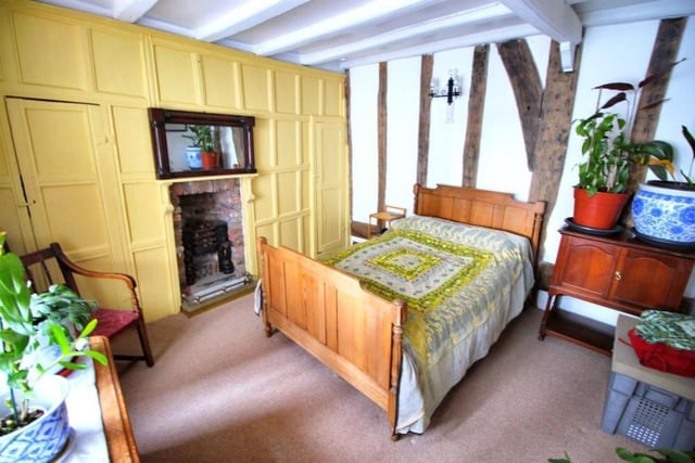 Another spacious double bedroom of character.