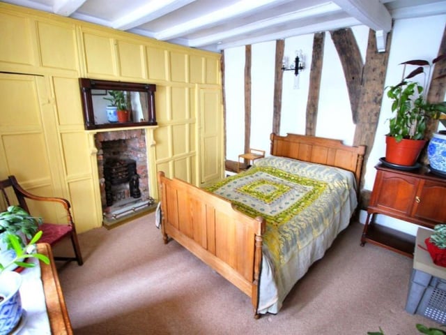 Another spacious double bedroom of character.