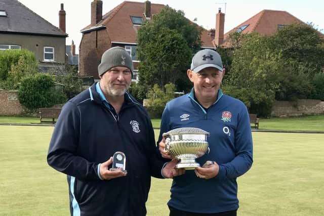 Kevin Gates and Andy Deighton of Dukes Park won the Rosebowl Doubles final at Whitby.