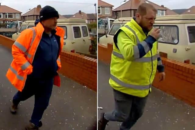Officers are asking for anyone who recognise the men to get in contact with them