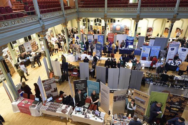 The annual Yorkshire Hospitality, Tourism and Business Exhibition at Scarborough Spa.