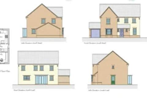 Scalby road application - proposed elevations.