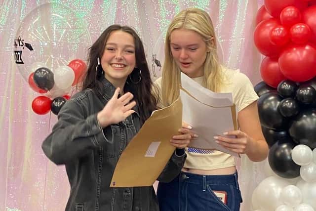 Delight for Headlands School students on GCSE results day
