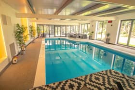 This inviting pool is part of a leisure provision with a gym, showers and seating areas.